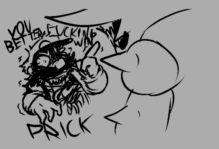 AntzIsMad's tweet photo. last campaign piece before the polls open
phori egging challenger on after his execution
VOTE CHALLENGER FOR THE HORRORBREW FEBRUARY POLL!!!
#art #horrorbrew #ToBreakYou https://t.co/Ism2A0uRak