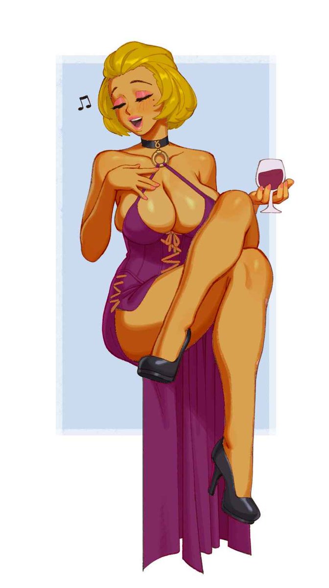 For a whore she can be quite fancy.. if you bring her to a date or need a coverup for something she will always do an amazing job..

Of course her mouth may still be foul.. both the words coming out and the damn smell of semen.. but everything else will be perfect!