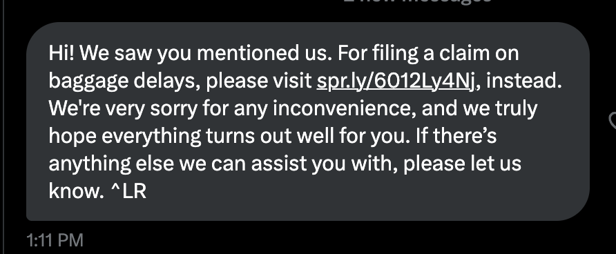 may_venk's tweet photo. @Chase 

Your customer service provided a link to your old card benefits provider for the Chase Sapphire Preferred, not the new one

Pretty embarrassing. I would like a refund on my card fee for the year because of the sh**ty customer service https://t.co/vtgoHkEIQH