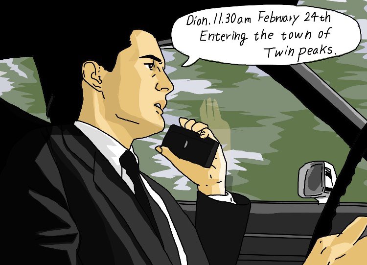 kakasi_2020's tweet photo. Happy Twin Peaks Day https://t.co/duMmx0pBTX