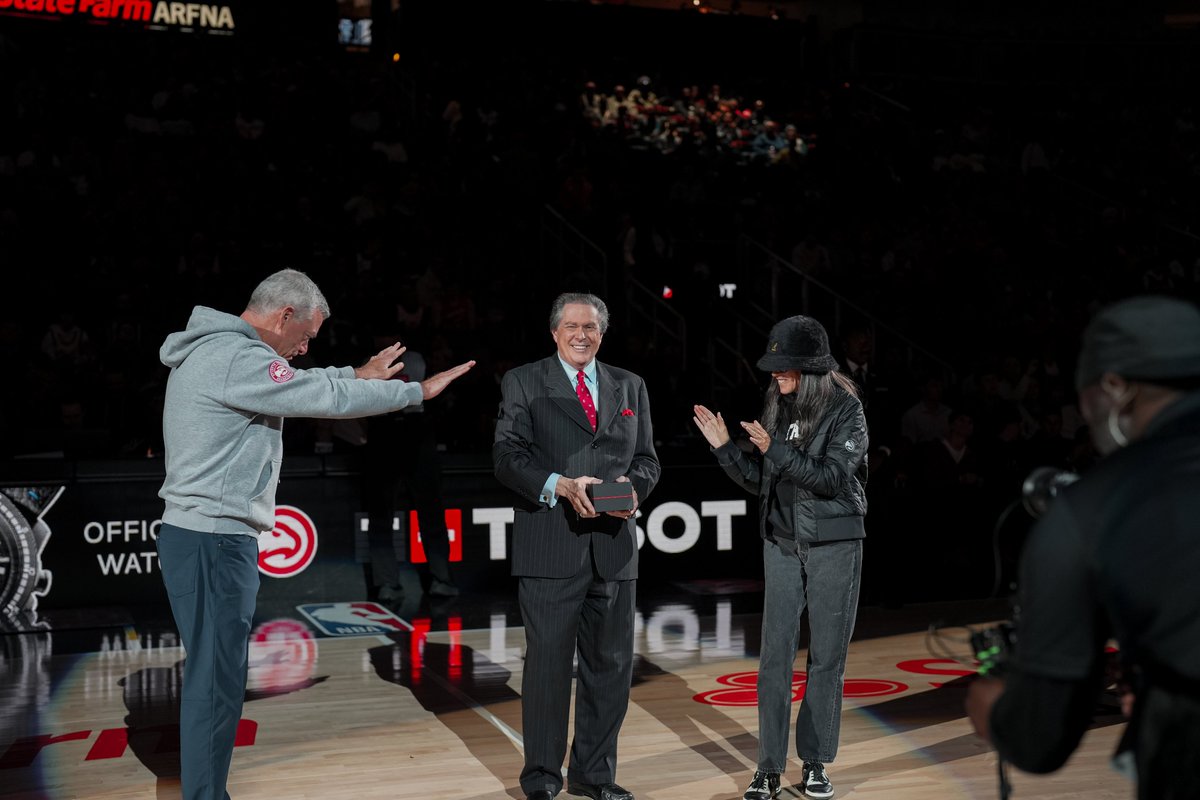 Atlanta Hawks (@atlhawks) on Twitter photo Our very own <a href="/BobRathbunTV/">Bob Rathbun</a> was inducted into the Georgia Sports Hall of Fame this weekend ❤️
Congrats Bob!! Our very own <a href="/BobRathbunTV/">Bob Rathbun</a> was inducted into the Georgia Sports Hall of Fame this weekend ❤️
Congrats Bob!!