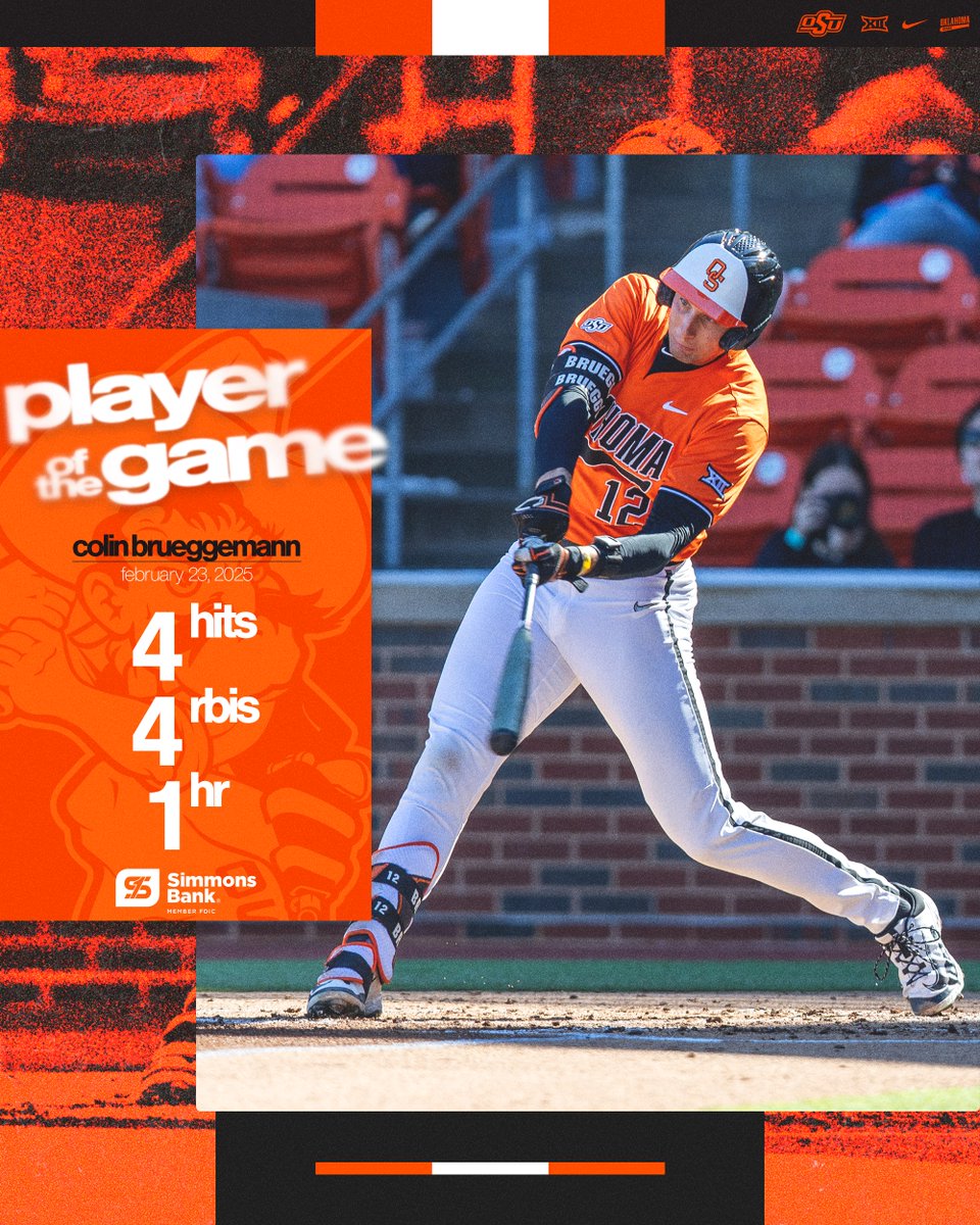 This season's first <a href="/simmons_bank/">Simmons Bank</a> Player Of The Game goes to <a href="/colinbrueggeman/">Colin</a>