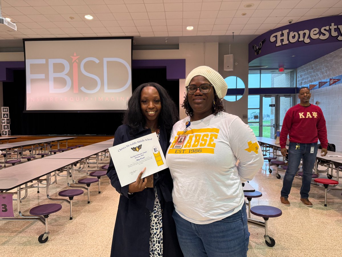🎉 Congratulations to our February RISE Award recipients!
Teacher of the Month: Ms. Jenkins 👏
Excellent Educators: Ms. Mays &amp; Ms. Randall 🌟
Super Supportive: Ms. Armstead 💪
Thank you for your dedication and impact on our students! #RISEAwards #CMMSProud