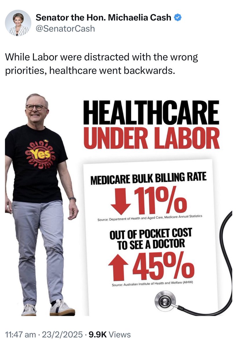 NB: The possibility of a referendum is in docs from 7 processes &amp; 10 reports over 12 yrs - ALL done under the LNP, as was allocating the $ for a referendum. Sen Cash was part of the LNP then as she is now. The LNP backflipped, while the ALP put it to the people of Australia.