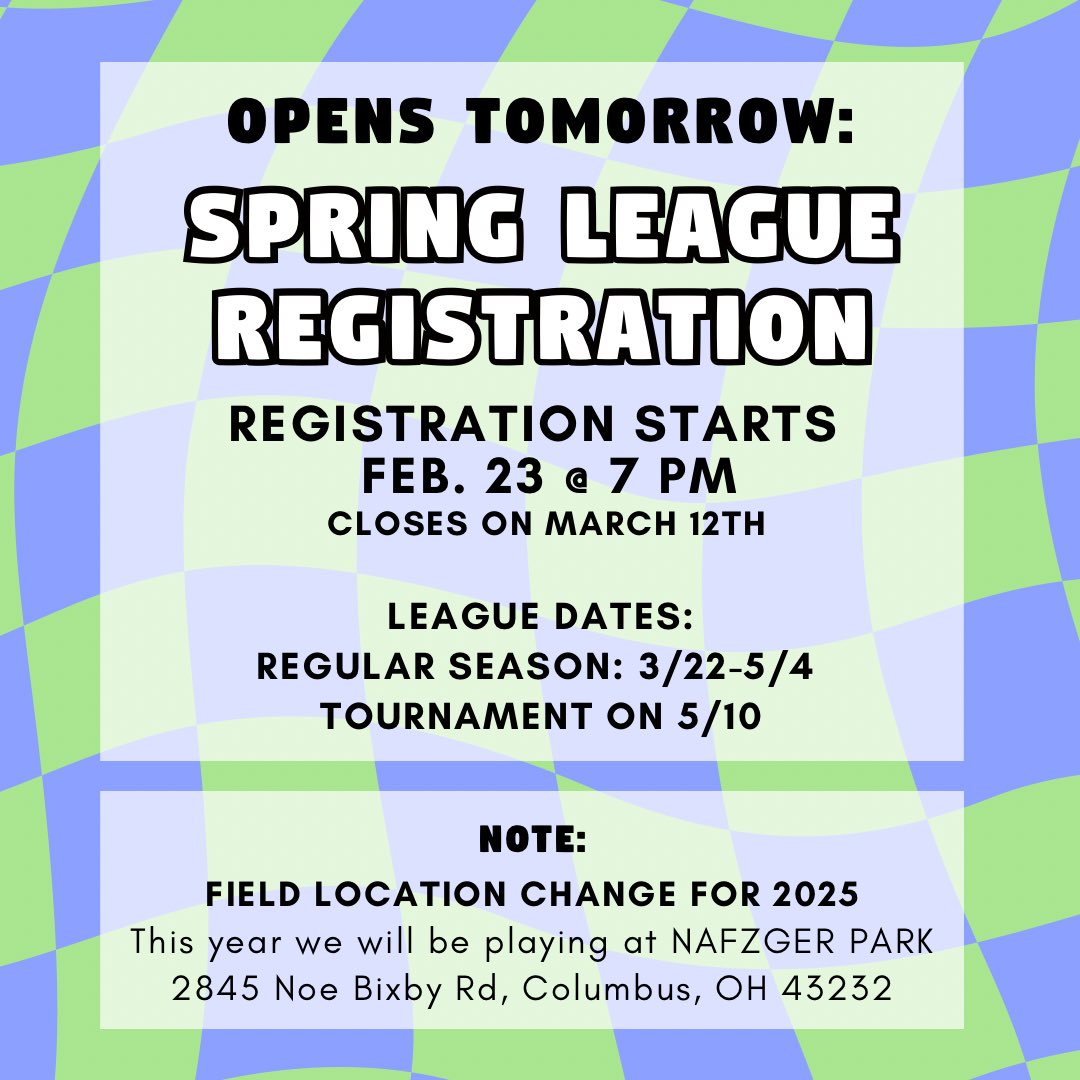 Spring league registration is now open! columbusultimate.com/e/2025-cuda-sp…