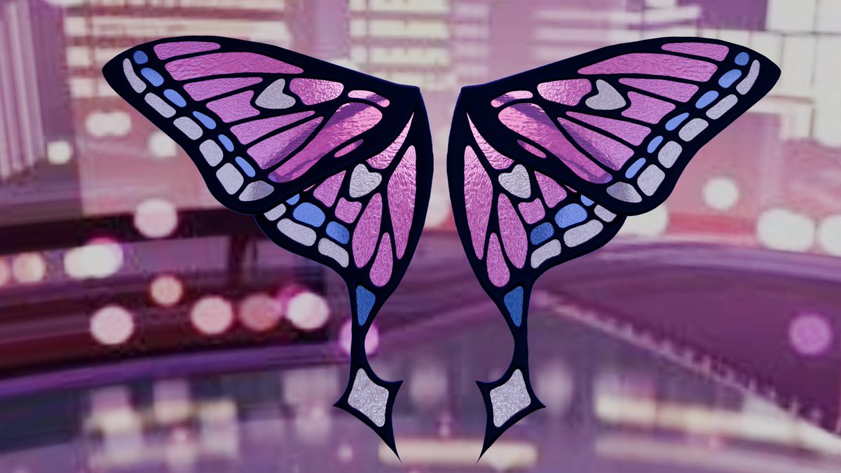 castorvastor's tweet photo. Time au X Star-traveler AU
Modeled Mosaic's wings in #blender https://t.co/jSTwXmWJdB