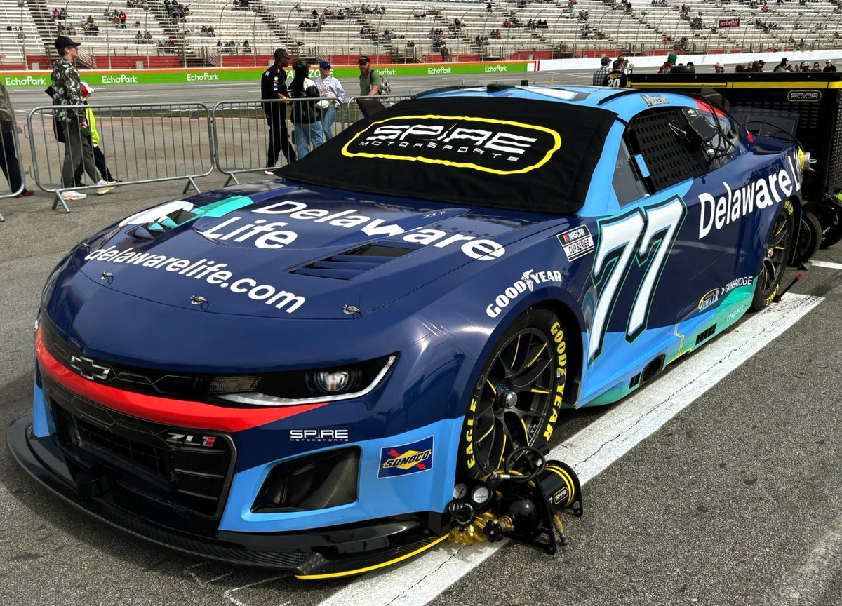 teams_low's tweet image. Congratulations to @CarsonHocevar &amp;amp; @SpireMotorsport, who finished P.2 @ATLMotorSpdwy! Was a hell of a race! @NASCAR #LTMS #nascar #RACING