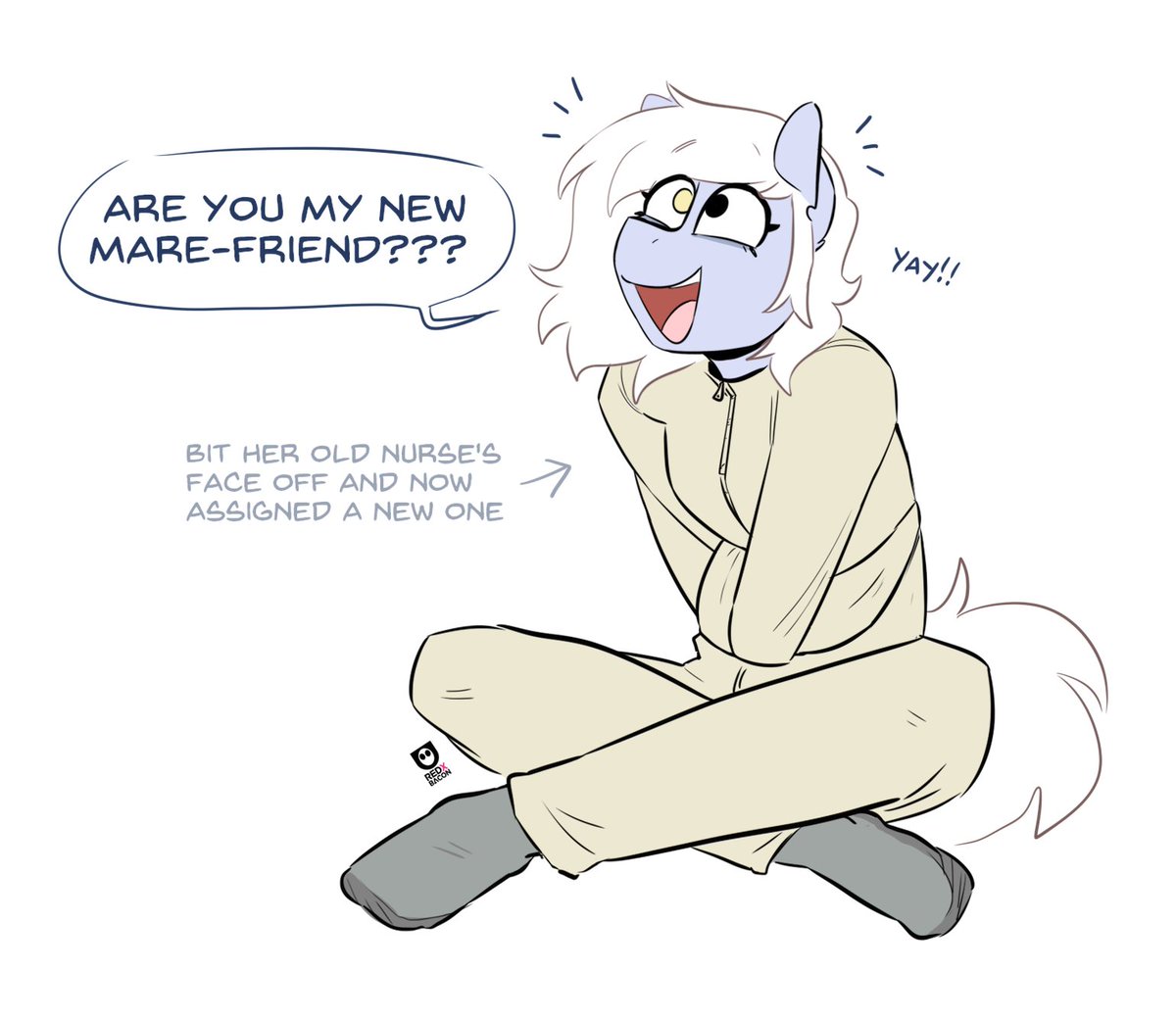 Oh they're gonna have so much fun together!  

Feat | White Pills