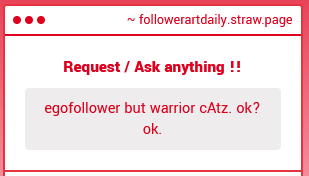 DailyFollower_'s tweet photo. KILL THYSELF 123
oh hey 123. anyways, i never read wc but i diiiid consult a wc professional about names. so here we have stormfoot (ego) and featherclaw (follower) -⚓
#phighting #phightingart #FollowerSword https://t.co/ge9rfyH0Ii