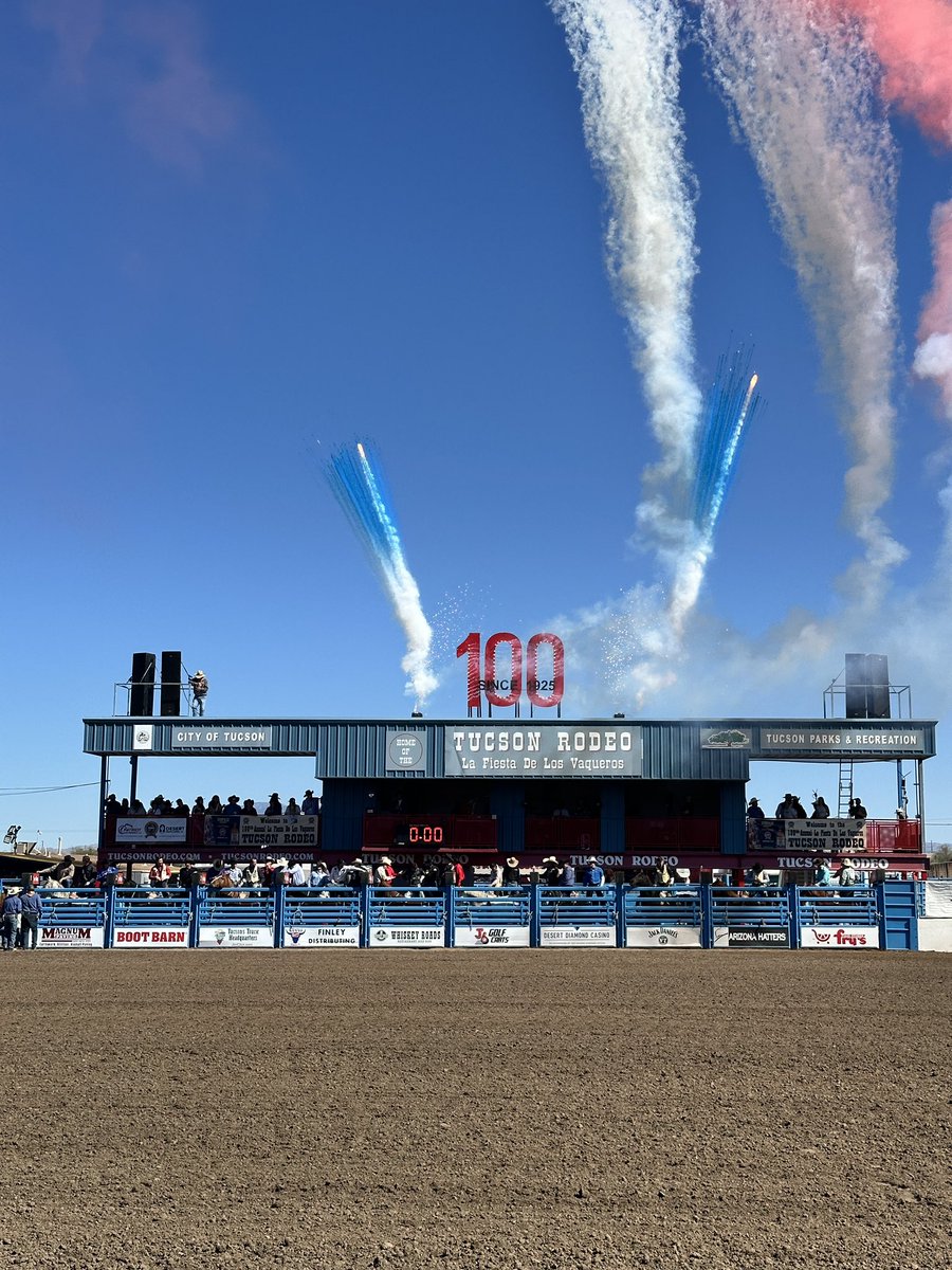 PRCA_ProRodeo's tweet image. Happy 100th anniversary Tucson! 

#WeAreProRodeo