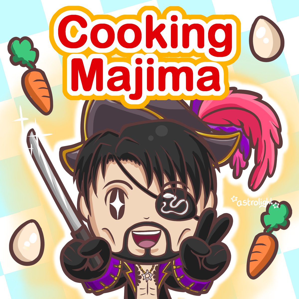 AstrolightArt's tweet image. Been watching @/RayNarvaezJr's Yakuza stream and this dumb idea came to mind
Cooking Majima!