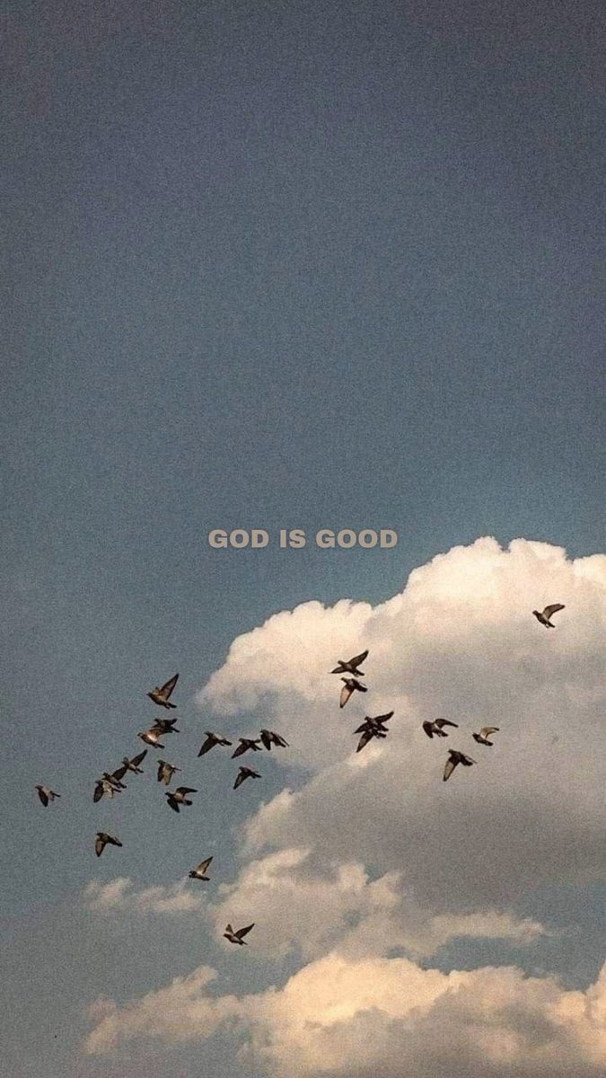 GOD IS GOOD ALL THE TIME 

SAY IT BACK IF YOU BELIEVE !
