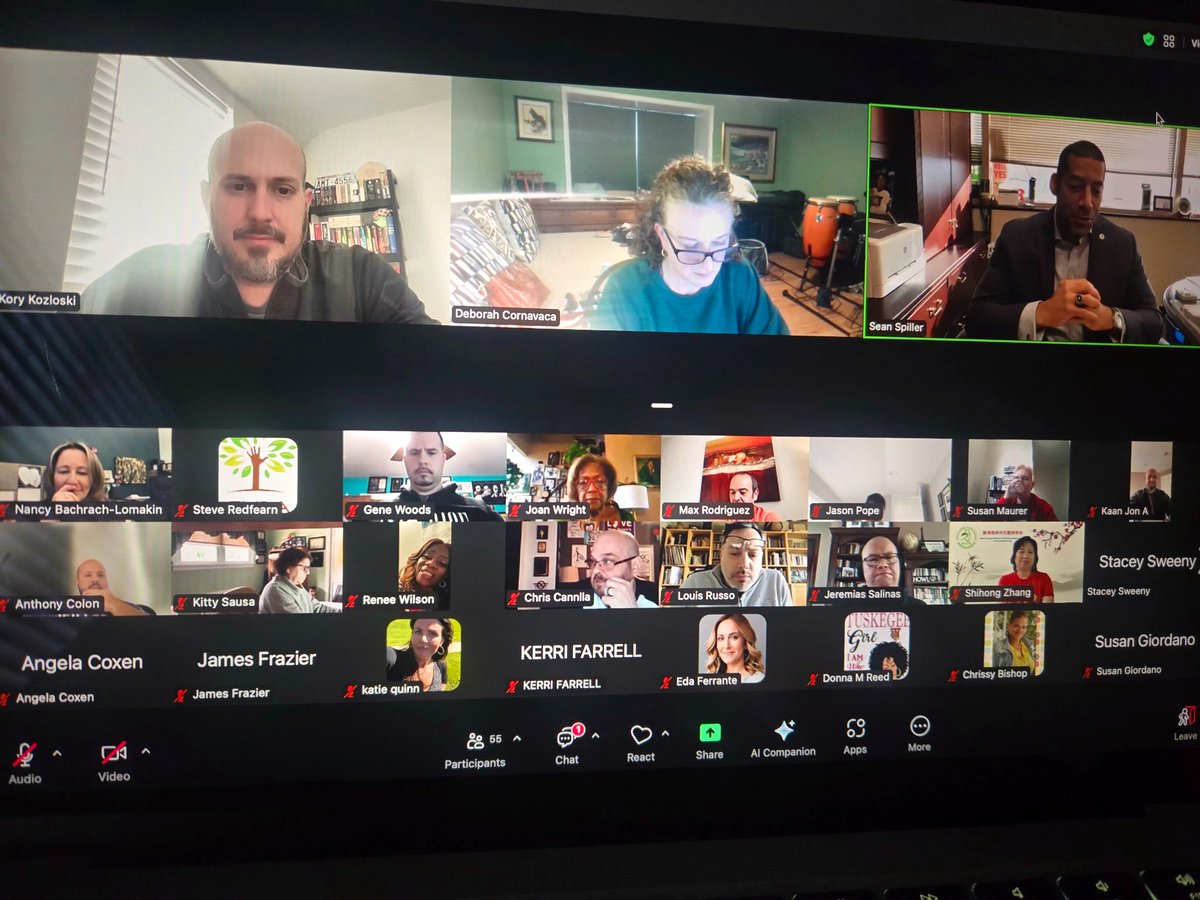 Steve Redfearn attended today’s NJEA leader meeting with Sean Spiller &amp; Campaign for Governor.