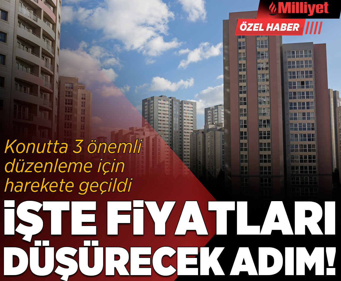 Konutta 3 önemli düzenleme için harekete geçildi! İşte fiyatları düşürecek adım!
milliyet.com.tr/ekonomi/konutt…
