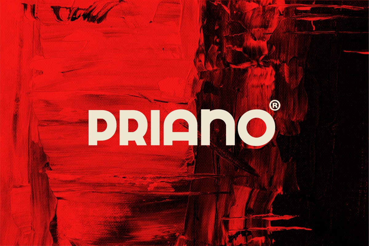 PRIANO Logo Idea. Fine Art &amp; Stationery Brand.