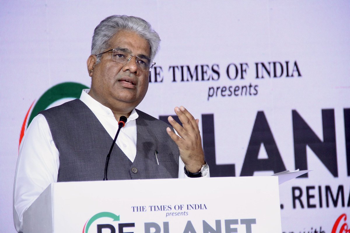 vishwamTOI's tweet photo. Journey that began three years ago with a focus on #circularity ended with the mega #RePlanet conclave here in New Delhi last week. The conclave served as a platform for sharing ideas and strategies to promote a circular economy. https://t.co/2uiCn933lv