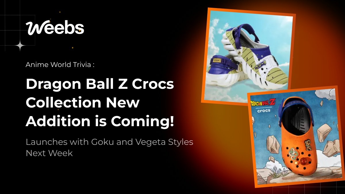 Fusion of style and comfort! The Dragon Ball Z x Crocs Collection is here—featuring Goku &amp; Vegeta-inspired designs! Will you rep Team Goku or Team Vegeta?

Want more anime cosplay related contents? 
Check out weebs.app for the latest updates!