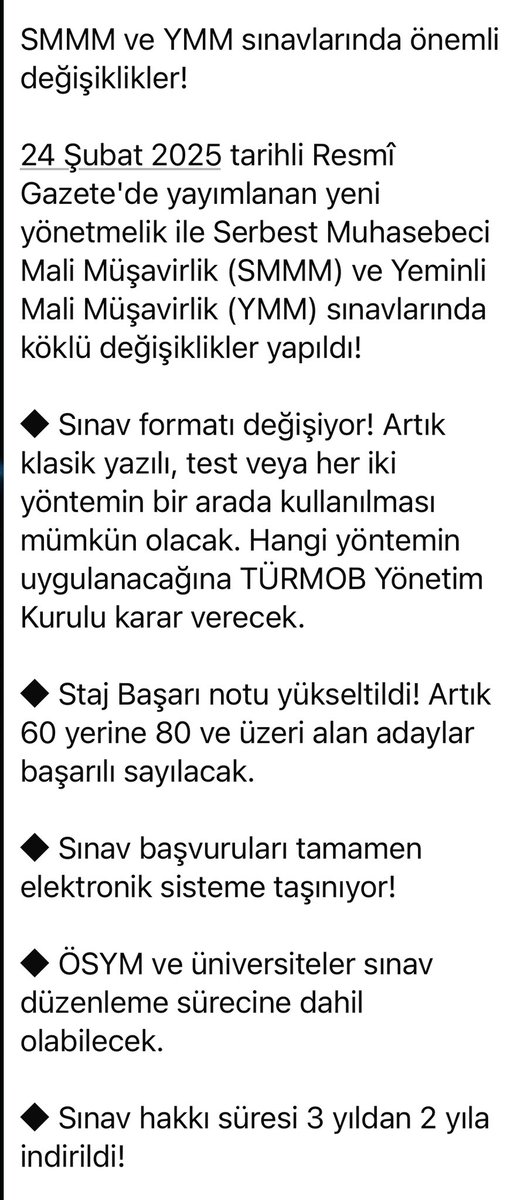 Bizim sorunlarımıza bulduğunuz çözüm bu mu? Staj başlatmayı zorlaştırıp daha az kişiye ruhsat vermek mi? Mevcut Mali Müşavirler mesleği bırakıyor; herkes başka işlere yönelmiş durumda zaten.100 bin kişilik bir camia biz mi derdimizi anlatamıyoruz; sizmi amlamak istemiyorsunuz? 🤦‍♂️