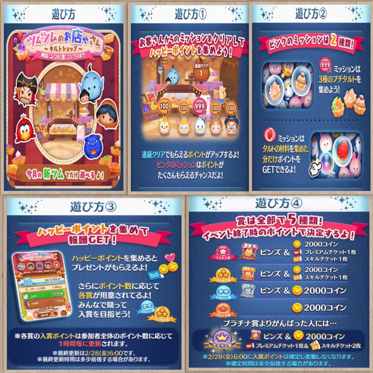 最終ボーダー確定は 28日あさ6時頃！ #ツムツム #お店やさん