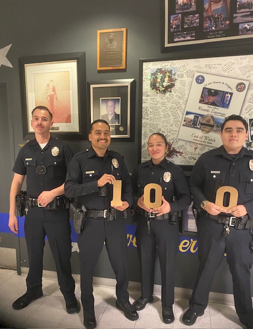 NewtonLAPD's tweet image. Newton 100th Anniversary!!