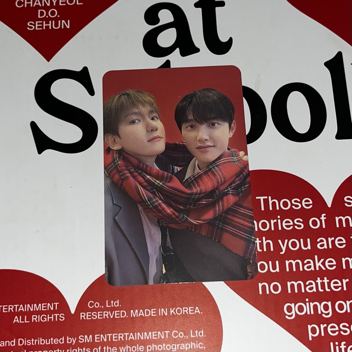 want to sell • wts • ina

photocard season’s greeting 2024 baeksoo 

price : 25k

✔️ good condi
✔️ free ongkir 🍊
✔️ freebies official printilan sg24
📍palembang

sg24 sehun do kyungsoo chanyeol suho chen xiumin kai baekhyun
