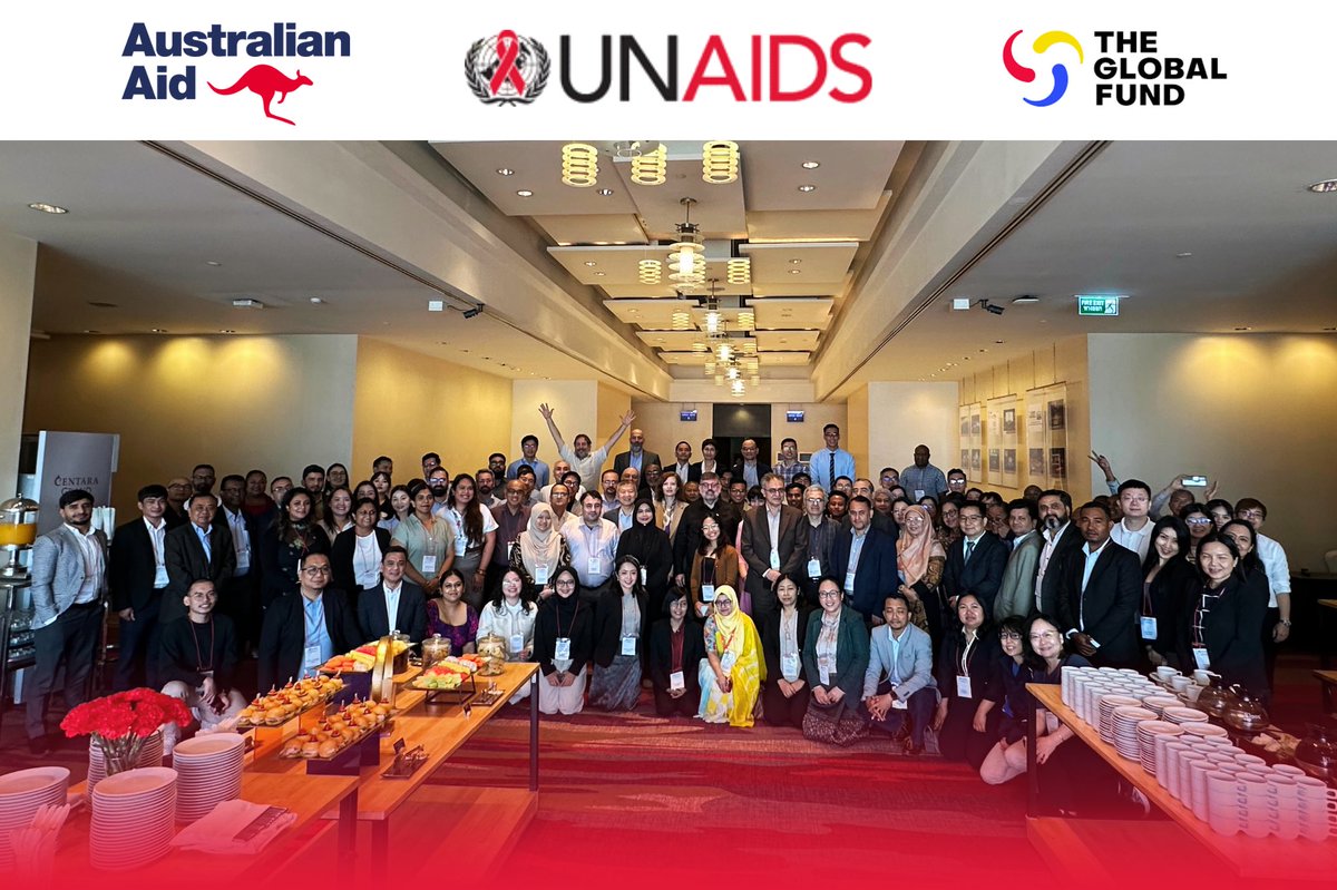 UNAIDS Asia Pacific (@unaids_ap) on Twitter photo Today, the 2025 <a href="/UNAIDS/">UNAIDS Global</a> #AsiaPacific #HIVEstimates workshop kicks off in #Thailand!
Huge thanks to <a href="/dfat/">Department of Foreign Affairs and Trade 🇦🇺</a> for the support.
Teams from 🇦🇫 🇧🇩 🇧🇹 🇰🇭 🇨🇳 🇫🇯 🇮🇳 🇮🇩 🇮🇷 🇱🇦 🇲🇾 🇲🇻 🇲🇳 🇲🇲 🇳🇵 🇵🇰 🇵🇬 🇵🇭 🇰🇷 🇸🇬 🇱🇰 🇹🇱 🇻🇳 🇹🇭 are here to strengthen the evidence we need to #endAIDS.
🔗Read more Today, the 2025 <a href="/UNAIDS/">UNAIDS Global</a> #AsiaPacific #HIVEstimates workshop kicks off in #Thailand!
Huge thanks to <a href="/dfat/">Department of Foreign Affairs and Trade 🇦🇺</a> for the support.
Teams from 🇦🇫 🇧🇩 🇧🇹 🇰🇭 🇨🇳 🇫🇯 🇮🇳 🇮🇩 🇮🇷 🇱🇦 🇲🇾 🇲🇻 🇲🇳 🇲🇲 🇳🇵 🇵🇰 🇵🇬 🇵🇭 🇰🇷 🇸🇬 🇱🇰 🇹🇱 🇻🇳 🇹🇭 are here to strengthen the evidence we need to #endAIDS.
🔗Read more