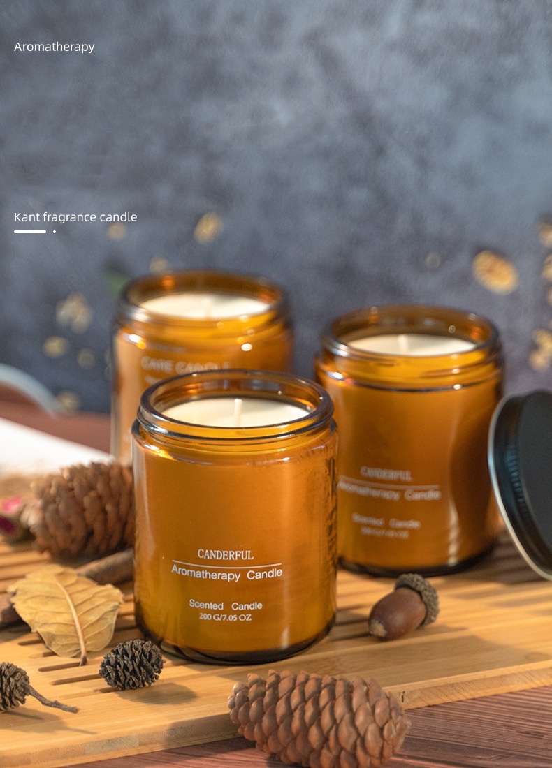 Tea-colored Bottle Scented Candle
Fragrance Types:Bluebell; White Jasmine &amp; Mint; English Pear &amp; Freesia; LavenderEucalyptus;Santiago Blackfruit; Paradise Gardenia; Baltic Amber;Fresh Citrus; Tuberose; Lychee Tea; Bobby's Flower Shop; Shangria