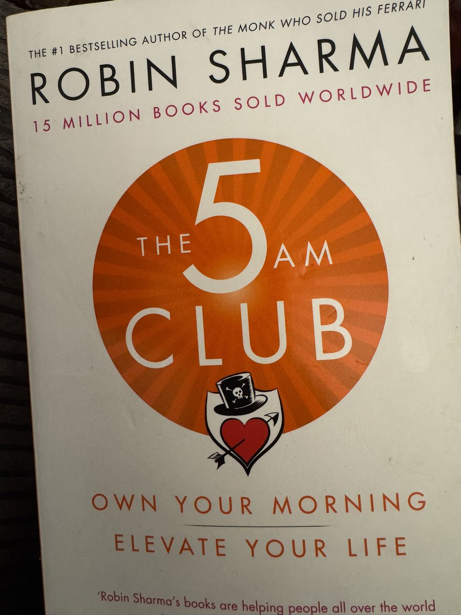 Podcast_manup's tweet photo. Read this book 100 times but in need of a reset #5amclub https://t.co/BAAmDMVFYQ