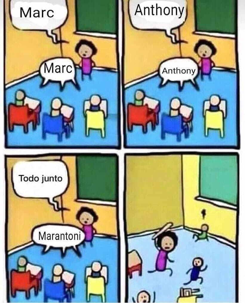 Tatihernandez's tweet photo. El mejor momento para mi meme favorito 🤣🤣🤣 #marantoni https://t.co/FaA6NtOT61