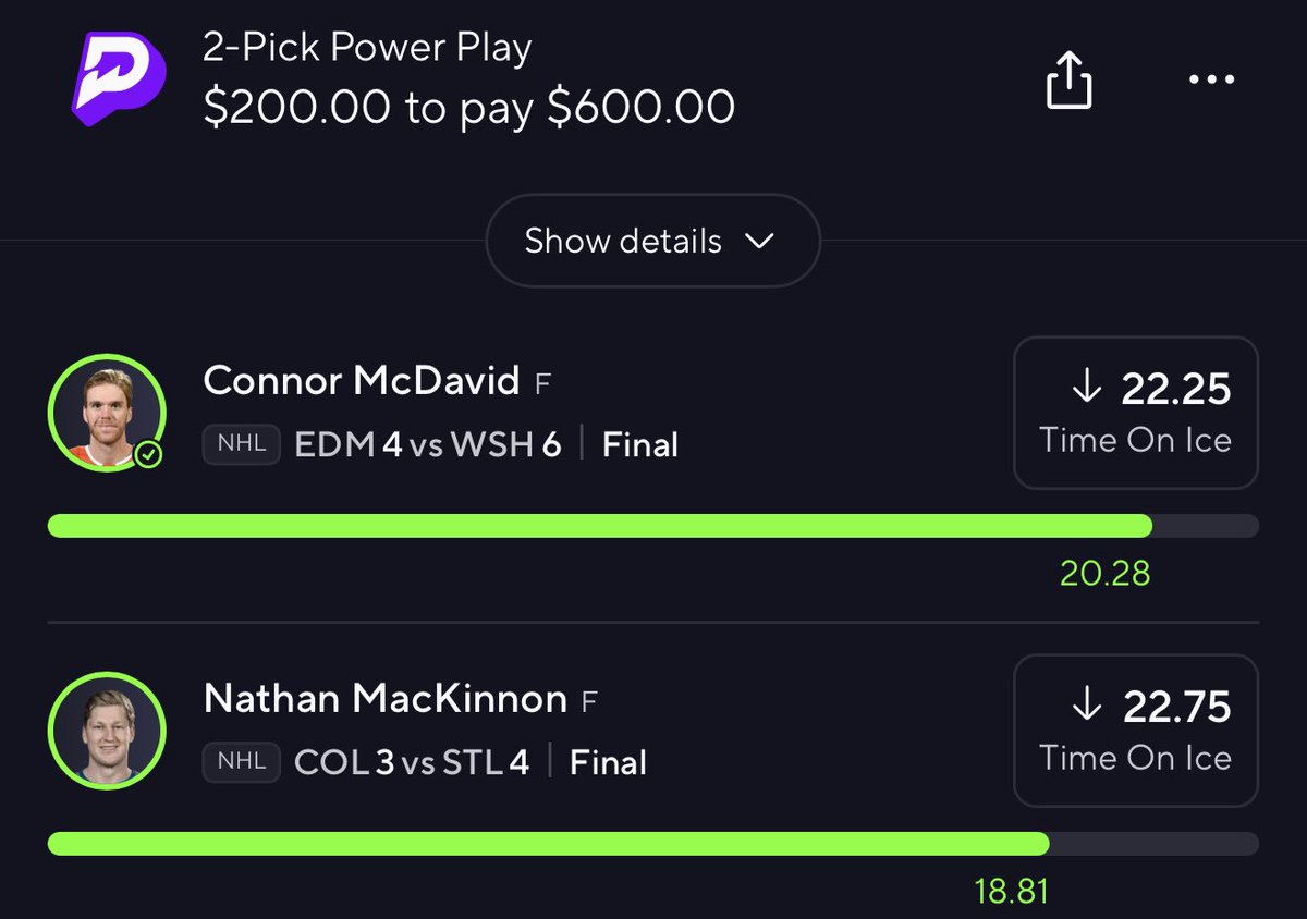 BoseLockz's tweet photo. BANGGGGGGGGGG

CASH THE NHL NUKE☢️☢️☢️ 

SWEAT FREEEE!!! WHO TAILED?!
#PrizePicks #prizepickslocks #prizepickslock  #gambling #gamblingx #gamblingtwitter #bets #dfs   #gamblingcommunity #Lakers #NFL  #UnderdogFantasy #cs2 
#NBA #NFLBets #LeBron #NHL https://t.co/vtRwksFdY6