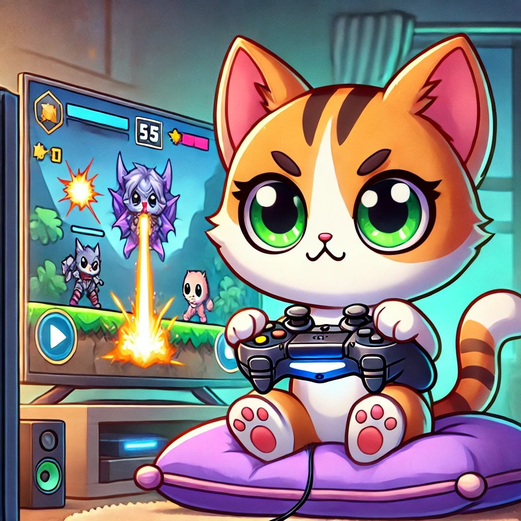 GameRewardsPro's tweet image. &quot;Alright! Today, I&apos;m breaking my high score, meow!
This boss is tough, but with my reflexes, I won’t lose!
...Wait, what!? I was so close to clearing it!
Grrr, now it&apos;s time for my ultimate rapid-tap strategy, meow!&quot;