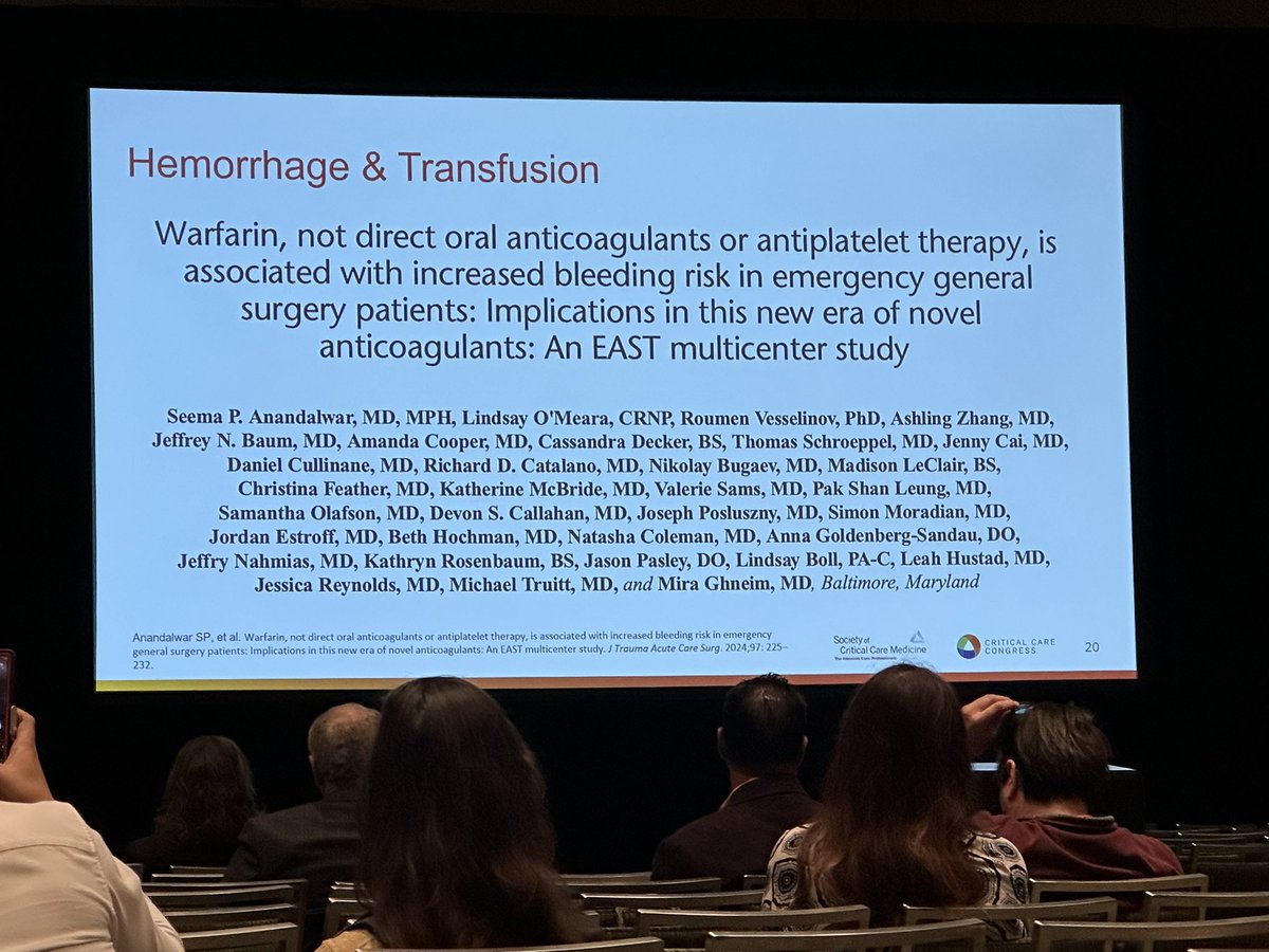 Mira Ghneim (@grittyinpink96) on Twitter photo Thank you <a href="/SCCM/">SCCM</a> and <a href="/SCCM_Surgery/">SCCM Surgery Section</a> for recognizing our study, published in <a href="/JTraumAcuteSurg/">Journal of Trauma and Acute Care Surgery</a>, during the year in review session for EGS papers. <a href="/LindsayOmearaNP/">Lindsay O'Meara</a> <a href="/SAnandalwar/">Seema Anandalwar</a> 🙏😊 Thank you <a href="/SCCM/">SCCM</a> and <a href="/SCCM_Surgery/">SCCM Surgery Section</a> for recognizing our study, published in <a href="/JTraumAcuteSurg/">Journal of Trauma and Acute Care Surgery</a>, during the year in review session for EGS papers. <a href="/LindsayOmearaNP/">Lindsay O'Meara</a> <a href="/SAnandalwar/">Seema Anandalwar</a> 🙏😊