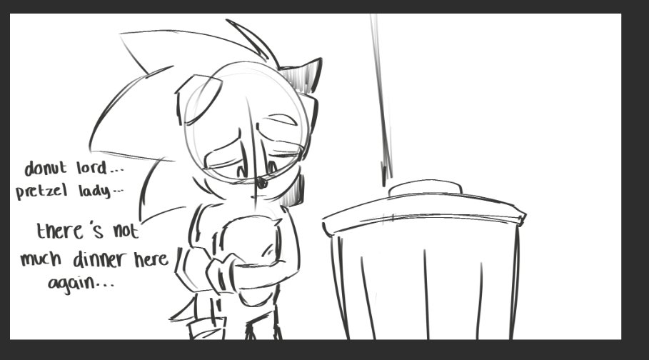 yuruwo2's tweet photo. Sonic was parasocial and he was digging through the Wachowski trash as his version of family dinner, anyway lol #SonicMovie https://t.co/y0EdahyNto