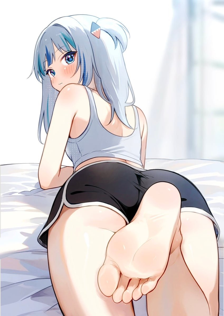 snowshork's tweet image. Can you stop looking at my feet? . . .