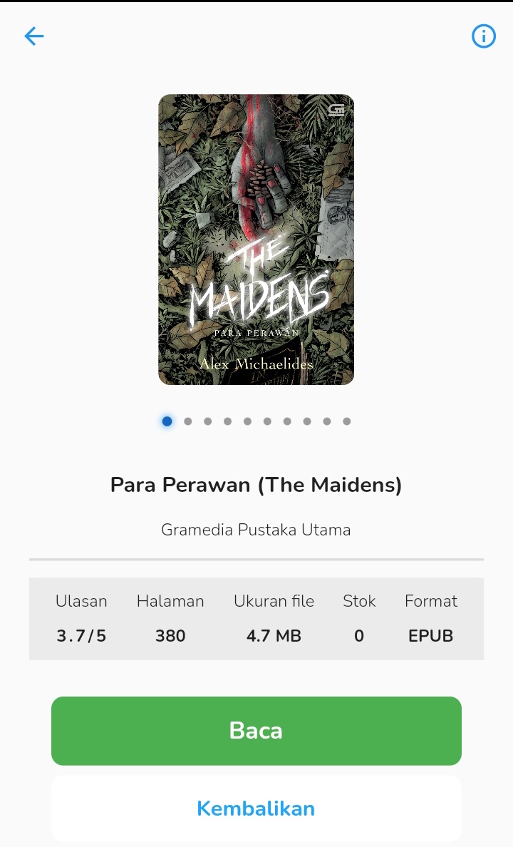 luvyapz's tweet photo. —°•° Currently Reading
📚 Para Perawan (The Maidens)
🖊️ Alex Michaelides
🖋️ Barokah Ruziati
📖 380
📱Simadu Maca
#luvisreading https://t.co/dGz38pmGWE