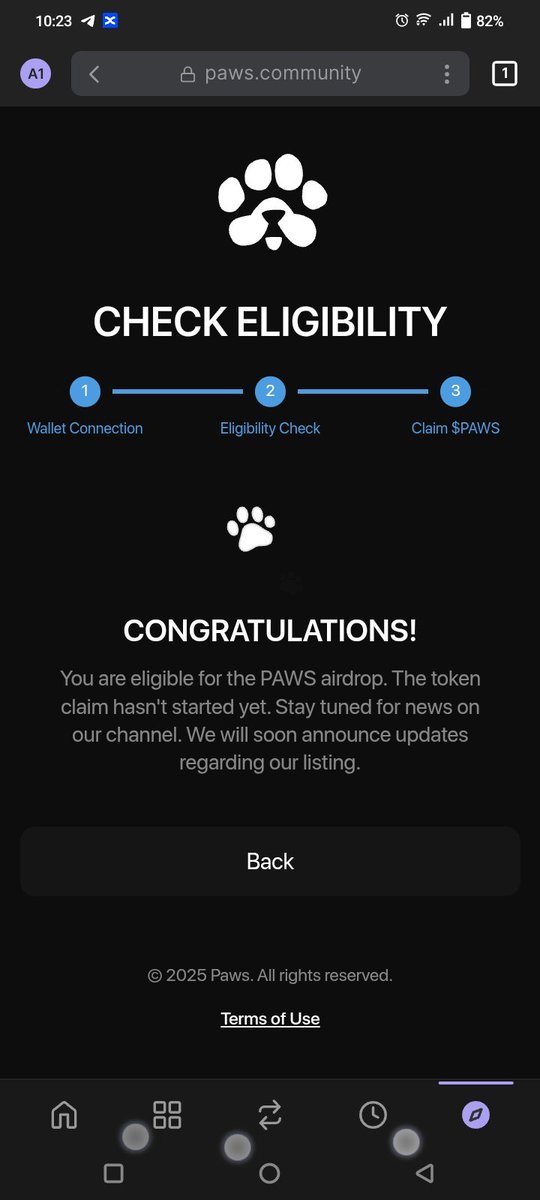 SanjayTech_yt's tweet image. 🐾 PAWS এ যারা সঠিক নিয়মে কাজ করেছেন, কিন্তু UnEligible করছে, আপনারা একটু Check করে দেখুন Eligible হয়েছেন কিনা, অনেক user update এর পর Eligible করছে 💰

#paws #pawsupdate #pawseligible #CryptoScam #CryptoNews #seed #zoo #GrandeFratello #ViratKohli𓃵 #ViratKohli #NCT127