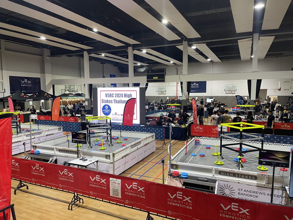 Michael Bycraft (@mabycraft) on Twitter photo Our final <a href="/VEXRobotics/">VEX Robotics</a> Thailand tournament of the 2024-25 season. We won the excellence award, were tournament champions and won the sportsmanship award. A great end to an amazing season. Onto the world championships in Texas! #Robotics #stem #STEMeducation Our final <a href="/VEXRobotics/">VEX Robotics</a> Thailand tournament of the 2024-25 season. We won the excellence award, were tournament champions and won the sportsmanship award. A great end to an amazing season. Onto the world championships in Texas! #Robotics #stem #STEMeducation