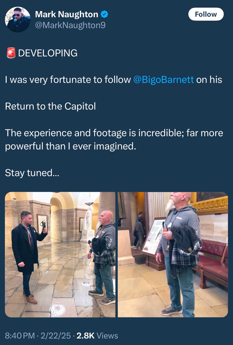 Laurieluvsmolly's tweet photo. #FreedomCorner #J6Losers #Traitors #TryItAgain #MAGACultMorons
ABSOLUTELY DISGUSTING!!!! For what Richard “Bigo” Barnett did to this country, he should have NEVER been allowed in the US Capitol again. Apparently, MAGAs see treason as heroic. How far we’ve fallen.
This is on you Republicans. We’ll see you in 2026, and 2028. I hope these drunk fools from CPAC keep showing up around the country.