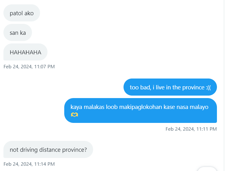 notrealaiah's tweet photo. it's been a year since her “patol ako” message HAHAHAHAHA https://t.co/c0nVWrbXAy