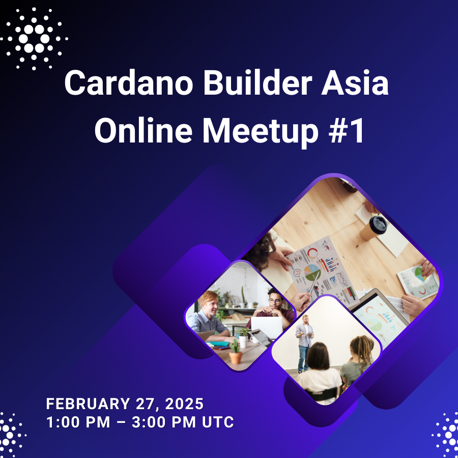 BuilderAsia's tweet photo. 🚀 Cardano Builder Asia - Online Meetup #1 is here!

Join us to connect with developers &amp; builders across Asia, explore opportunities on Cardano, and grow together! 🌏💡

📅 Feb 27, 2025 | ⏰ 1-3 PM UTC | 💻 Online (Zoom)
🌐 Languages: English, Vietnamese, Japanese https://t.co/2P21Q4R901