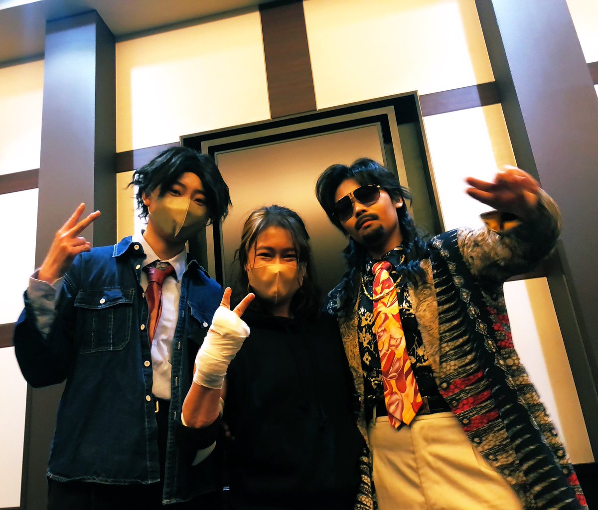 AgentRiko's tweet photo. #トワイライト・ウォーリアーズ 

新宿把瑠都九(龍城砦)に集った
お写真撮っていただいた方々
ありがとうございました🙏
(掲載不可でしたら消します)

西仔合わせ嬉しすぎたし
信一と十二少も細部まで素敵で
王九ちゃんギャルピかと思ったら
しっかり硬直されてて見返してやられた💘
上の世代の方々も https://t.co/5LTAWNJPkw
