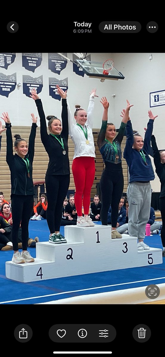Perry_Pirates's tweet photo. Macee Freeman absolutely rocked it today at the District Gymnastics meet! She finished as the District Champion in the Vault, but was not done there! More pics to follow! Go Pirates! https://t.co/5NSRIFxnTC
