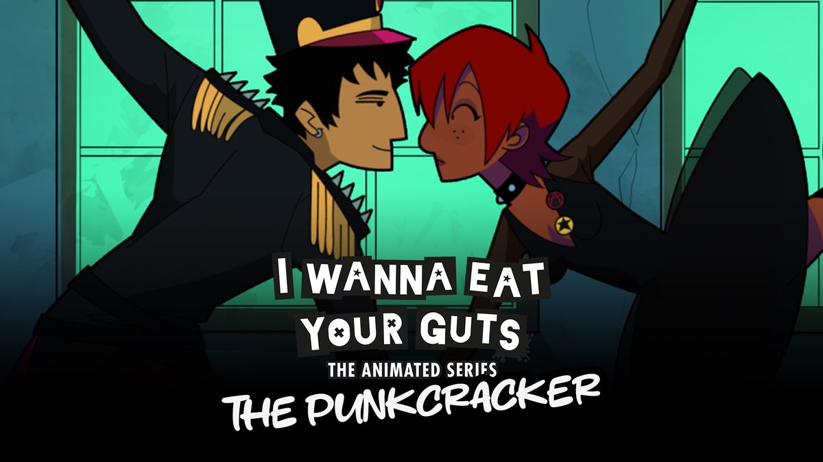 SHCKWAVEANIM's tweet image. I WANNA EAT YOUR GUTS: The Punkcracker is out now! (youtu.be/hnCvazVHHwU)