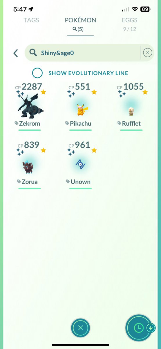 ThatTotalGamer's tweet image. Day 3 results. I only played for the last hour of the event but I feel I did well. The shiny Zekrom at the end was a nice surprise. Overall I’d say I enjoyed the event as a whole, but mostly cause I was able to play at home 2/3 days. #PokemonGOTour #ShinyPokemon #pokemongo