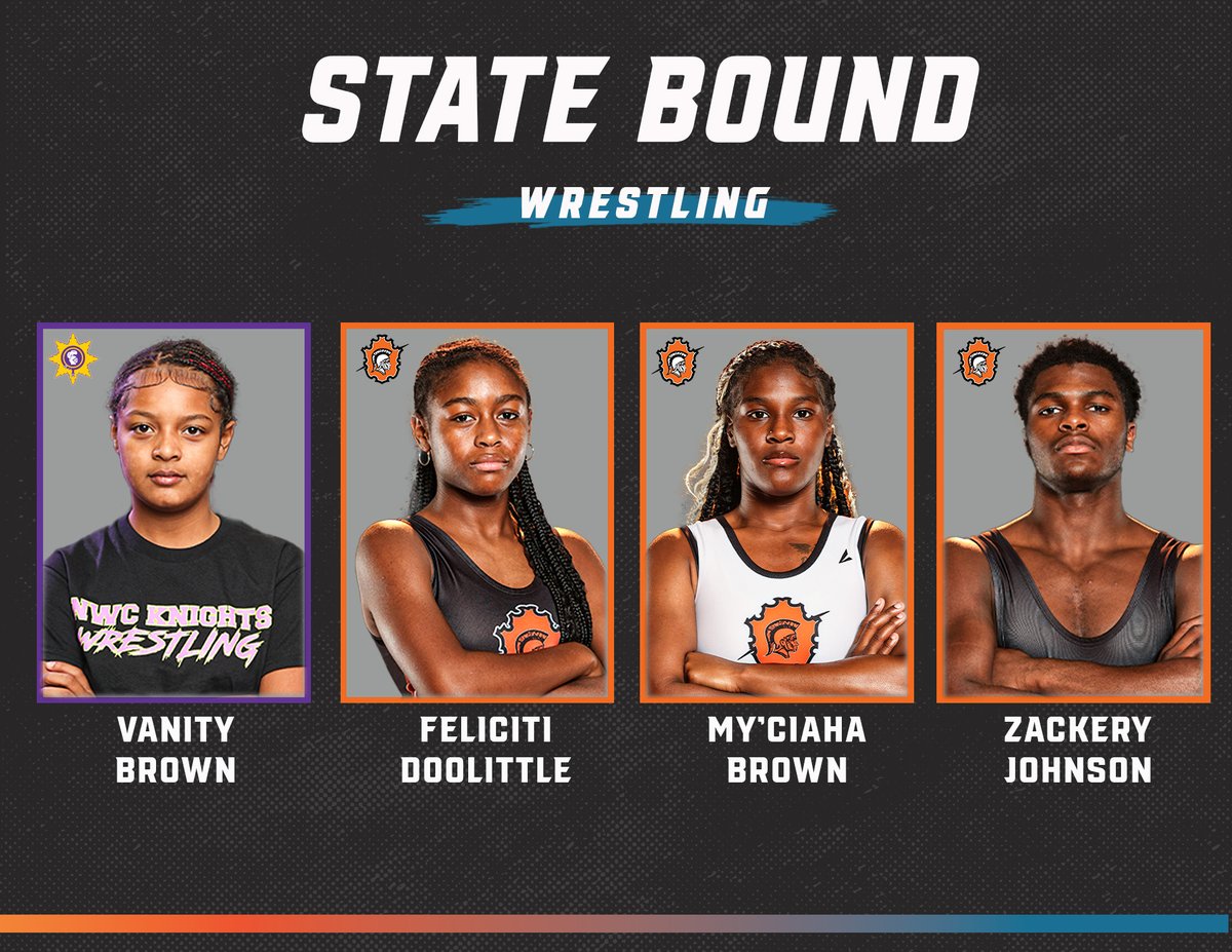 OKCPS Athletics (@okcps_athletics) on Twitter photo ๐๐ฉ๐๐ฉ๐ ๐ฝ๐ค๐ช๐ฃ๐ ๐คผโโ๏ธ
Congratulations to this group of four for punching their tickets to the 2025 State Wrestling Championships coming next week!
Vanity Brown - Northwest Classen
Feliciti Doolittle - Douglass
Myciaha Brown - Douglass
Zackery Johnson - Douglass
<a href="/OKCPS/">OKC Public Schools</a> ๐๐ฉ๐๐ฉ๐ ๐ฝ๐ค๐ช๐ฃ๐ ๐คผโโ๏ธ
Congratulations to this group of four for punching their tickets to the 2025 State Wrestling Championships coming next week!
Vanity Brown - Northwest Classen
Feliciti Doolittle - Douglass
Myciaha Brown - Douglass
Zackery Johnson - Douglass
<a href="/OKCPS/">OKC Public Schools</a>