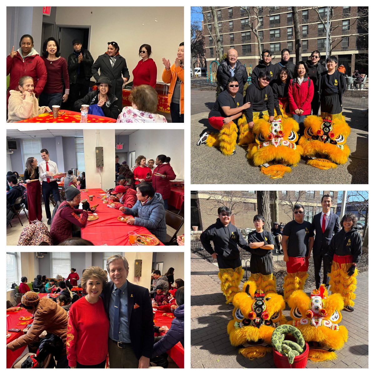 udonyc's tweet photo. Wonderful day to bring our members, DL Virginia Lee together to celebrate the Year of the Snake! Thank you @patrickmock15 & Tai Look Lion Dancers! Thanks to @bradhoylman @jesskcoleman @JWONG36802191 for dropping by & greeting our members! #TeamUDO is ready to petition! https://t.co/fpfbyjV9LO