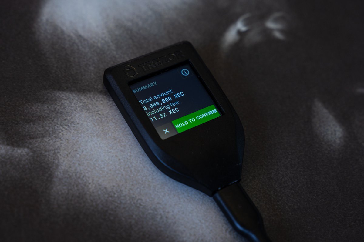 🚨 Secure Your eCash with <a href="/Trezor/">Trezor</a>! 🚨

🔑 Not your keys, not your coins! Protect your $XEC with Trezor, now with native eCash $XEC support!

🎁 I’m giving you $35 in $XEC rebate when you buy a <a href="/Trezor/">Trezor</a> hardware wallet.

Learn more 🧵👇
