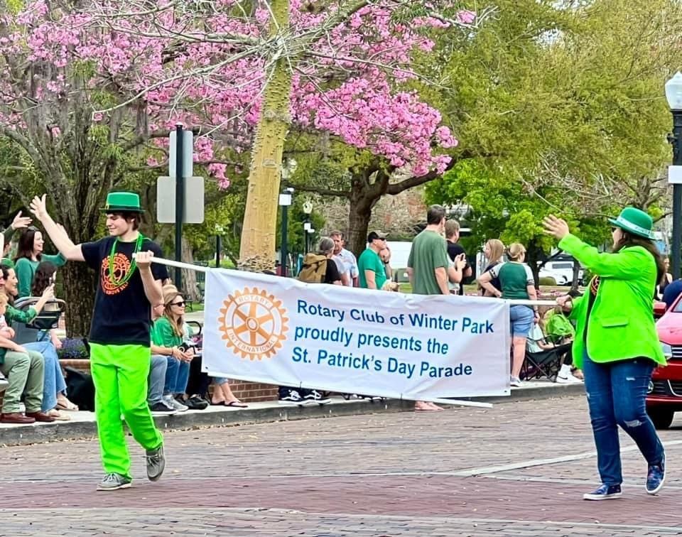 SeminoleCAC's tweet photo. 46th Annual Winter Park St Patrick's Day Parade 
Saturday, March 1, at 9 a.m., in downtown Winter Park. 
https://t.co/GaPF5i9FBS https://t.co/eKFRyAUffI