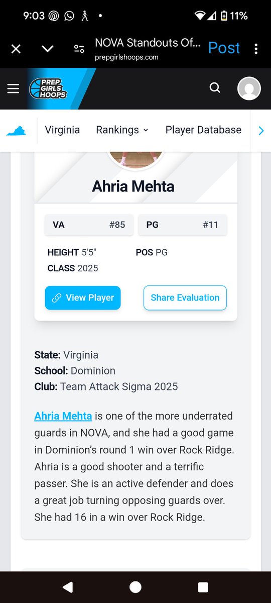 Thanks <a href="/PGHVirginia/">Prep Girls Hoops Virginia</a> for the write up!! <a href="/LBA2025s/">LBA Team Attack 2025 Sigma</a> <a href="/LBAAttack/">Loudoun Basketball Academy - Team Attack</a>