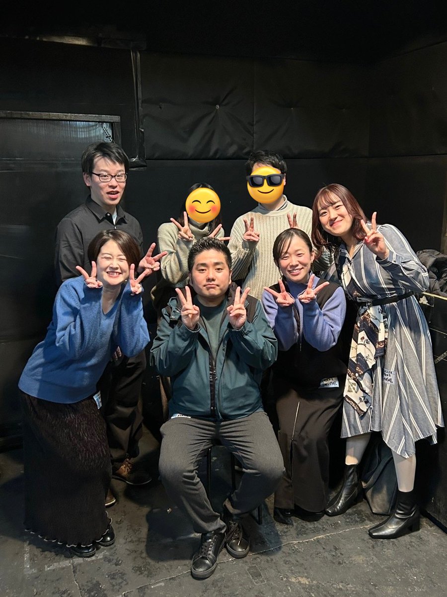 ハモフェスありがとうございました！！！
久しぶりのアカペラでソロ活動の時とまた違った緊張感で楽しく歌えました🫶
最後アンコール枠にも選んでいただいて、会場の皆さんと盛り上がれて嬉しかったです💓
見に来てくださった先輩方と📷✨